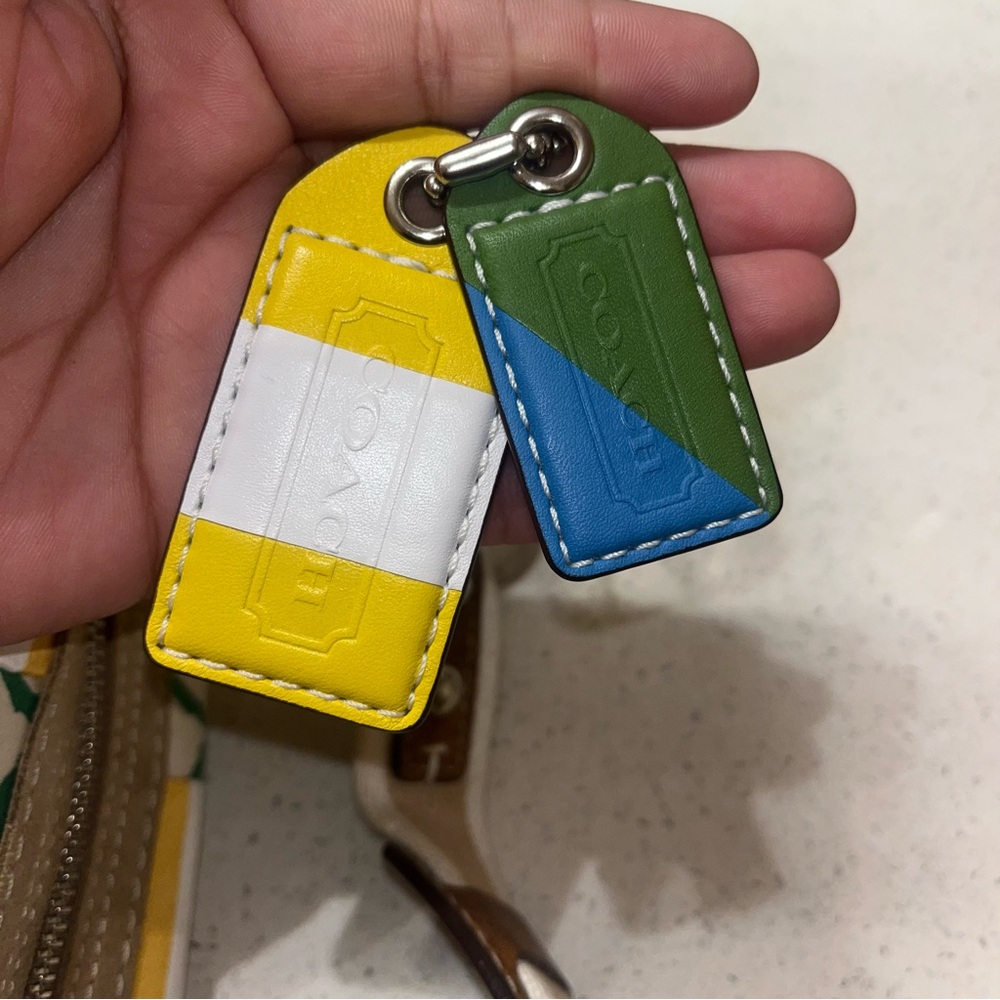 Small Coach Colorful Patchwork Women's Bag - Picture 7 of 11